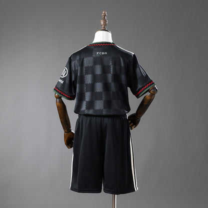 Bayern Munich 25-26 Thids Away Kids kit Jersey detail