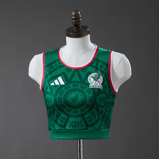 Mexico 2026 Home Women's Vest detail