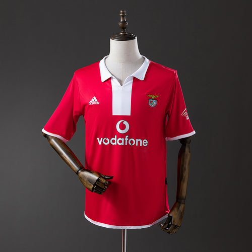 Retro 04-05 Benfica Home detail
