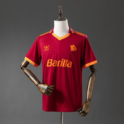 Roma 92-94 Home Retro Jersey detail