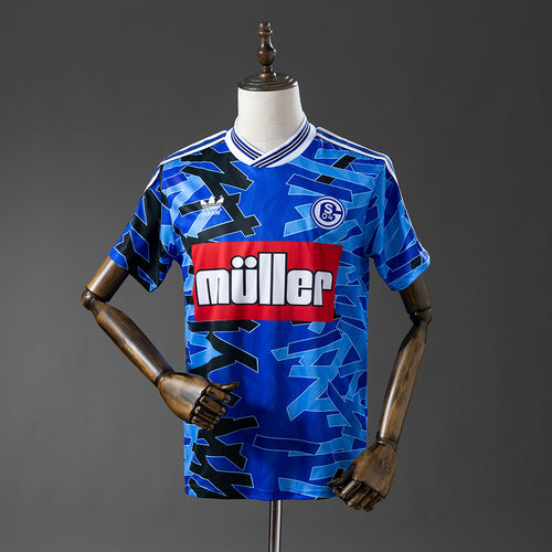 Schalke 04 93-94 Home Retro Jersey detail