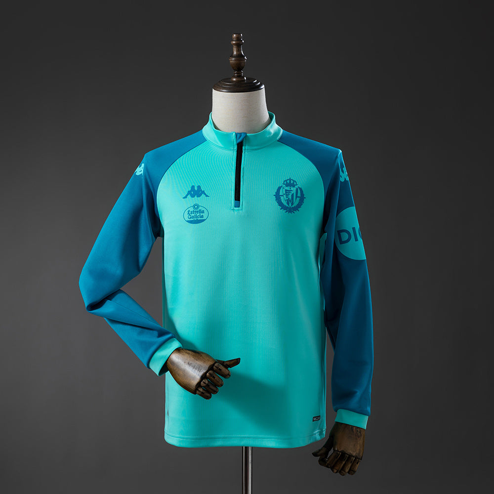 Real Valladolid 25-26 Training Top Cyan detail