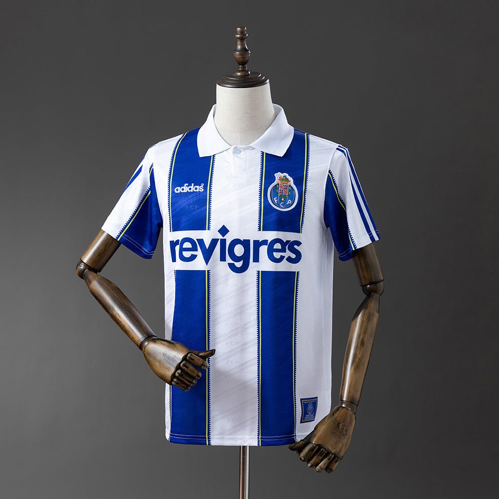 Porto 95-96 Retro Home Jersey detail