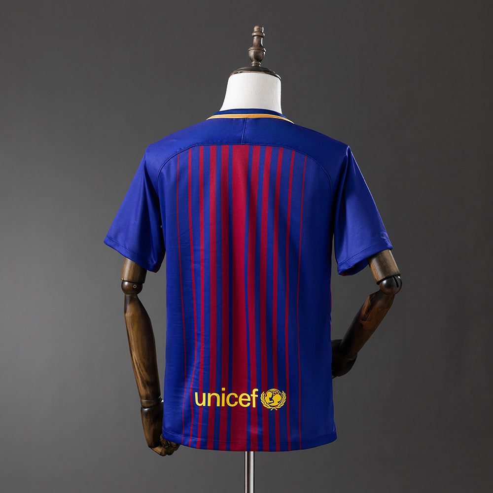 Barcelona 17-18 Home Retro Jersey