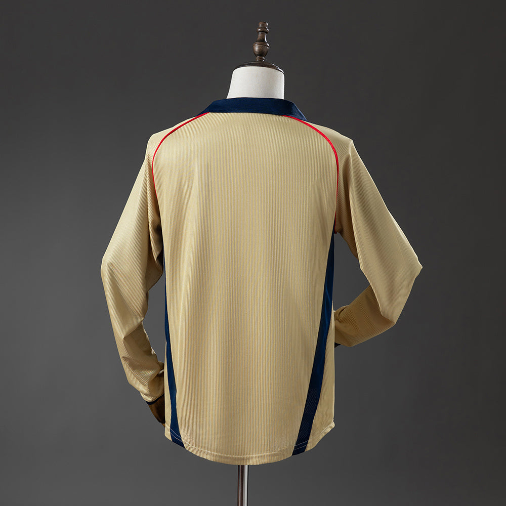Arsenal 01-02 Away long sleeve Retro Jersey