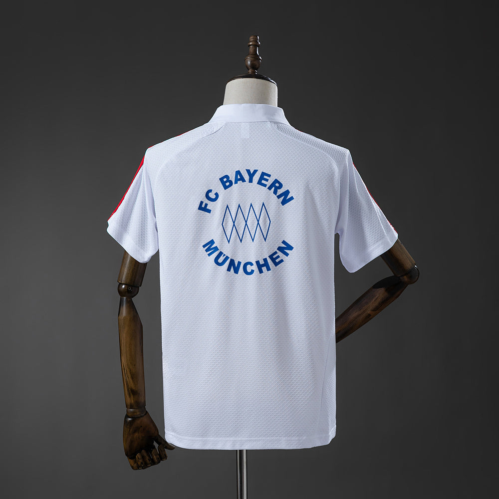 Bayern Munich 25-26 POLO - White detail
