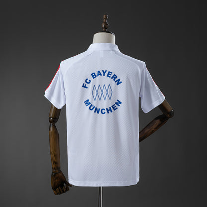 Bayern Munich 25-26 POLO - White detail