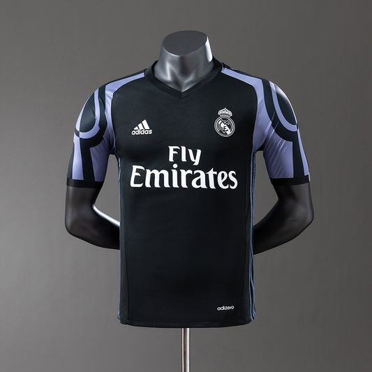 Real Madrid 16-17 Third Away Player Version Retro Jersey detail