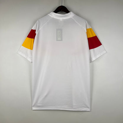 Retro Roma 90-91 away detail