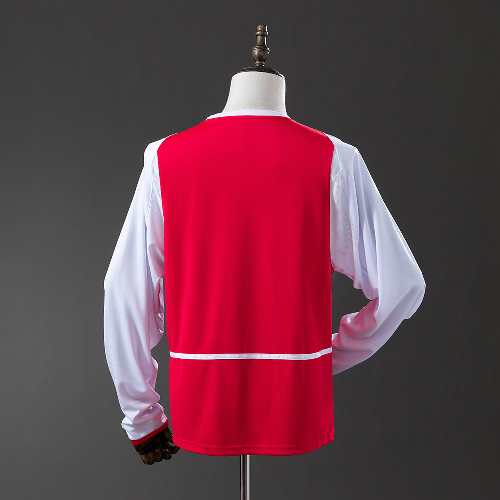 Arsenal 04-05 Home Long Sleeve Retro Jersey detail