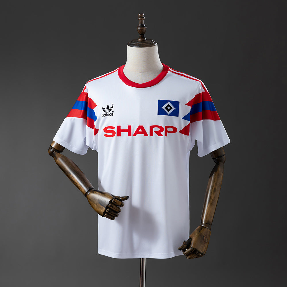 Hamburger 90-91 Home Retro Jersey detail