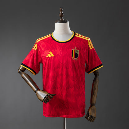 Belgium 2026 Home Jersey detail