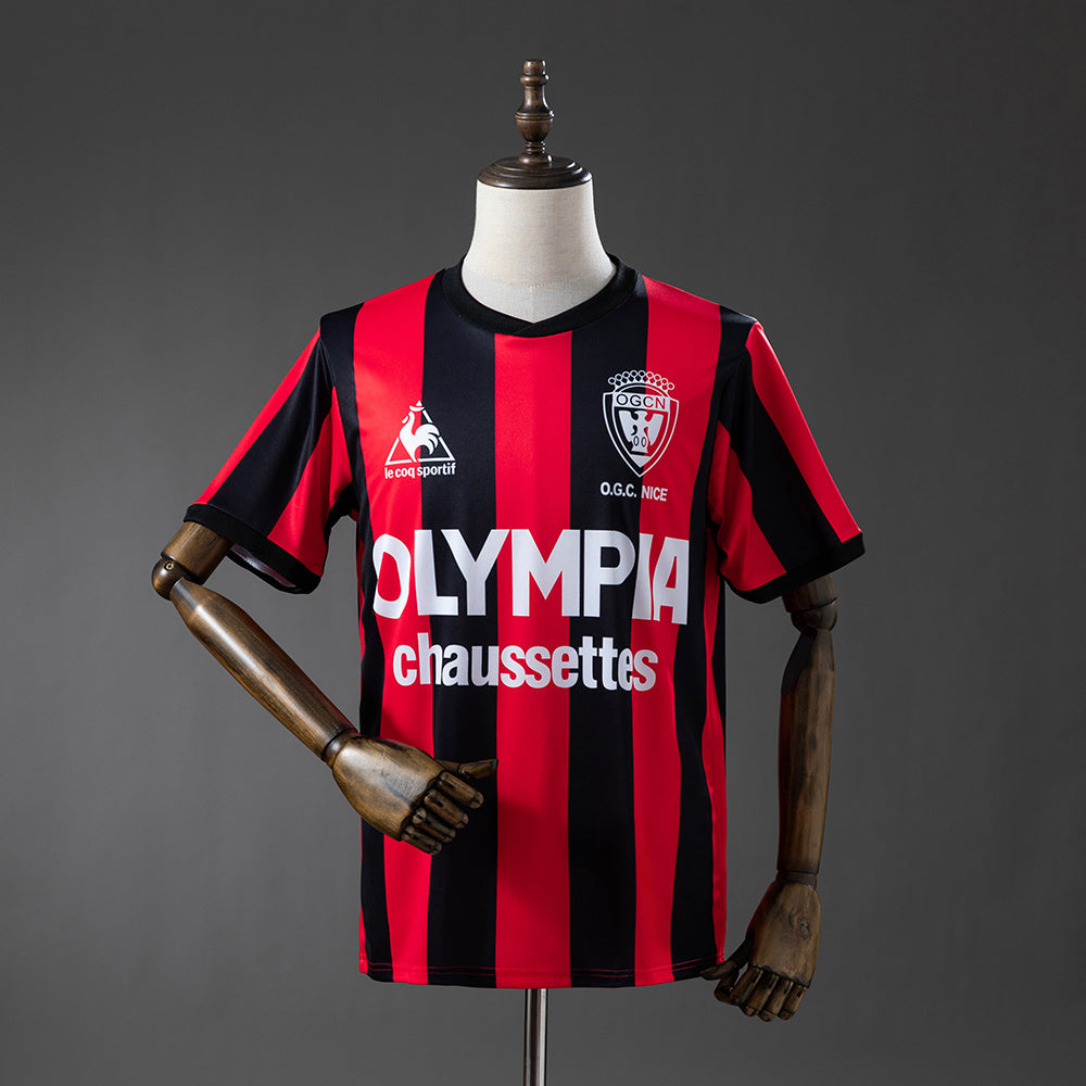 OGC Nice 77-78 Home Retro Jersey