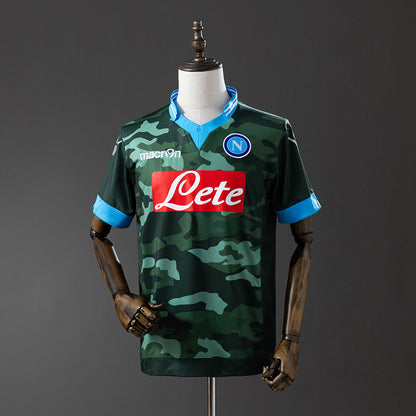 Napoli 13-14 Home Retro Jersey detail