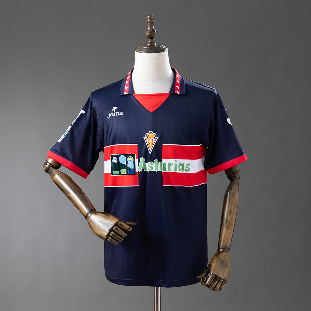 Sporting de Gijon 96-97 Third Away Jesery detail