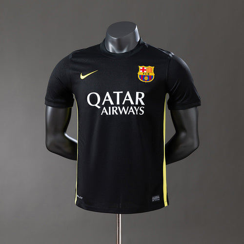 Barcelona 13-14 Player Version Retro Third Jersey detail