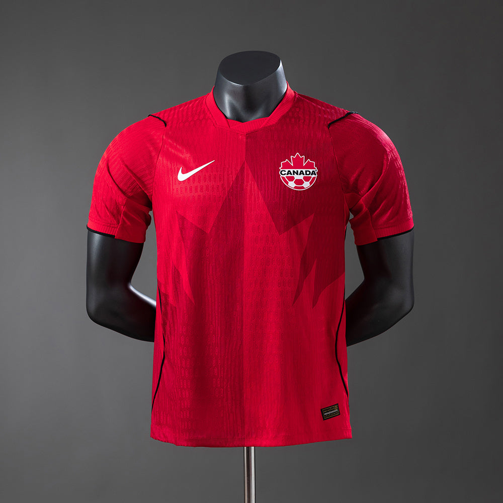 Canada 2026 Home Player Version Jersey detail