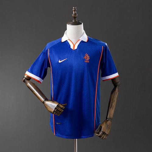 Netherlands 1998 Away Retro Jersey detail
