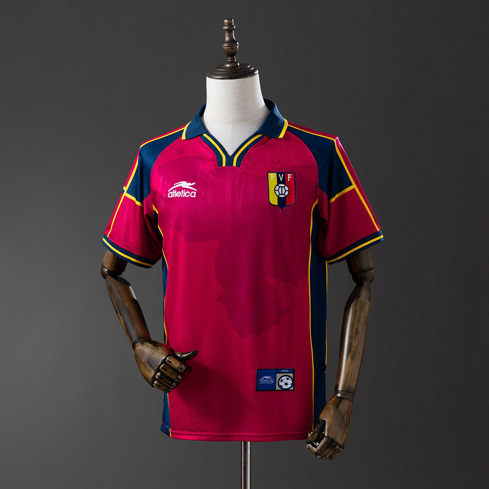 Venezuela 2000 Home Retro Jersey detail