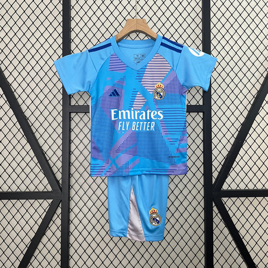 24-25 Kids Goalkeeper Real Madrid Blue detail