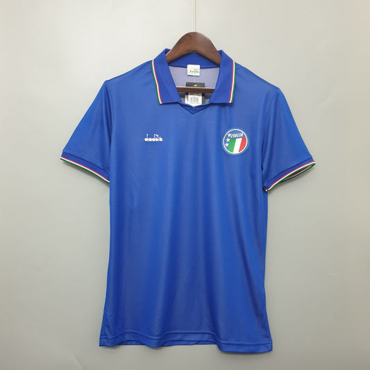 retro shirt Italy 1990 home detail