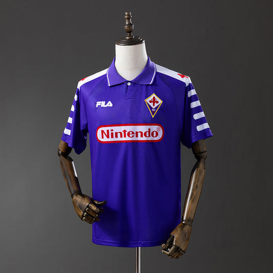 Retro Fiorentina 98-99 home detail