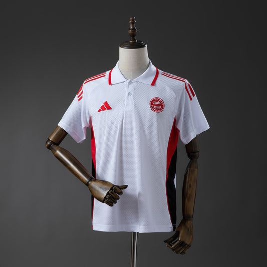 Bayern Munich 25-26 POLO - White & Red