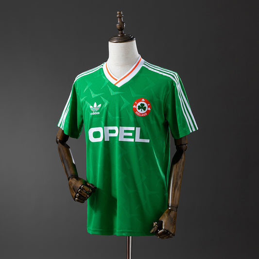 Ireland 1990-92 Home Retro Jersey detail