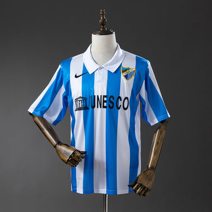 Malaga 12-13 Home Retro Jersey detail