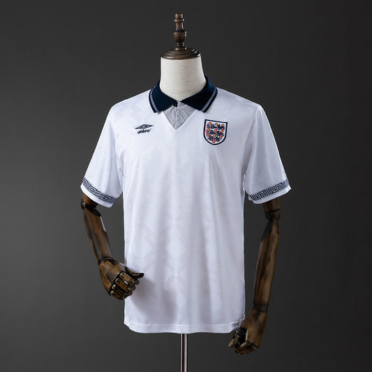 Retro 1990 England home detail
