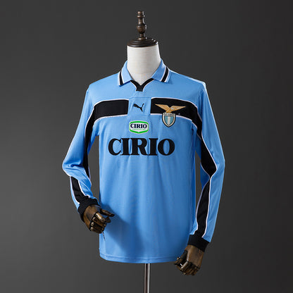 Retro long sleeve Lazio 98-99 home detail