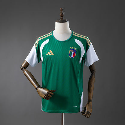 Italy 2026 Training - Green Jersey detail