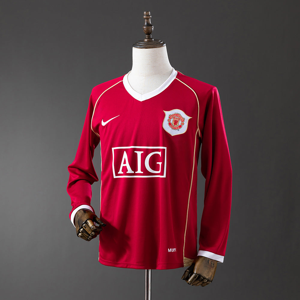 Retro 06-07 M-U Long sleeve home detail