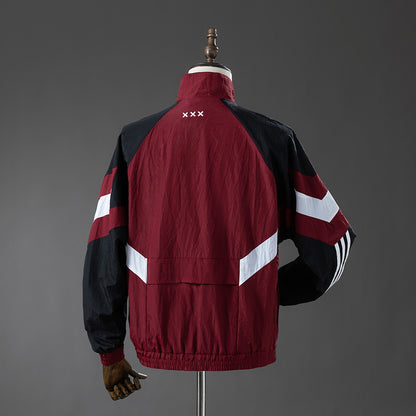 Ajax 25-26 Windbreaker - Crimson detail