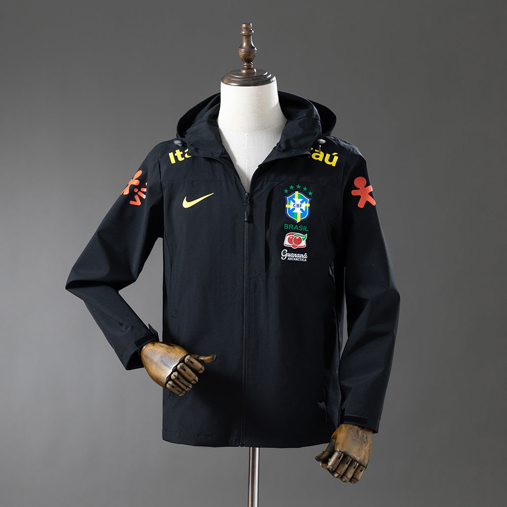 Brazil Windproof Jacket - Black detail