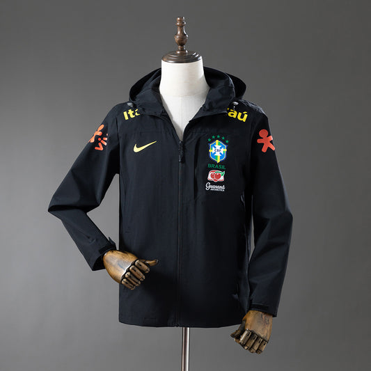 Brazil Windproof Jacket - Black detail