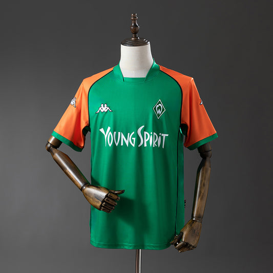 Werder Bremen 03-04 Home Retro Jersey detail