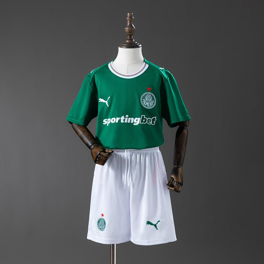 Palmeiras 26-27 Home Kids Kit Jersey detail