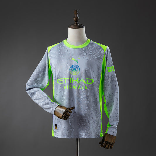 Manchester City 25-26 Third Away Long-Sleeve Jersey