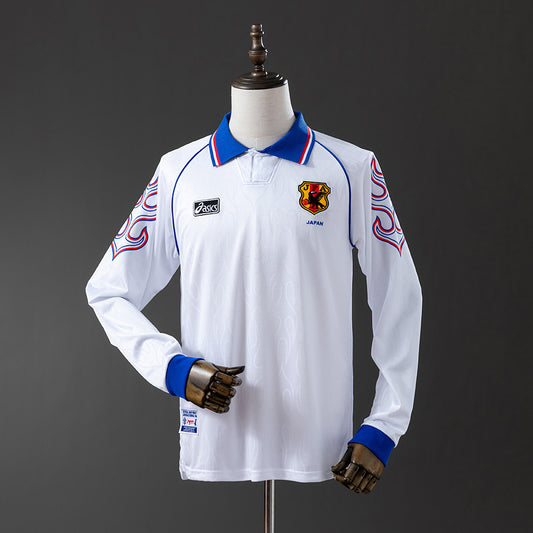 Japan 1998 Away Long Sleeve Retro Jersey detail