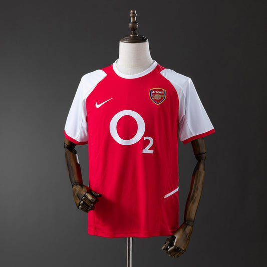 Retro 02-04 Arsenal home detail