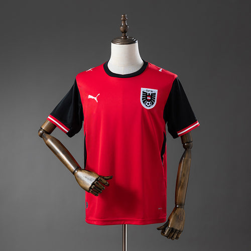 Austria 2026 Home Jersey detail