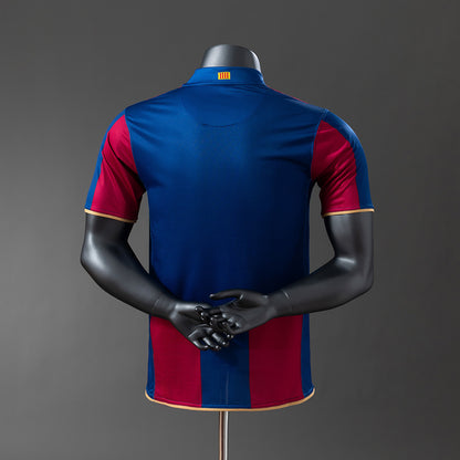 Barcelona 07-08 Player Version Retro Home Jersey