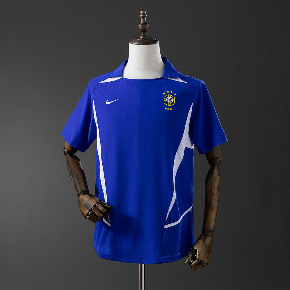Retro 2002 Brazil away detail