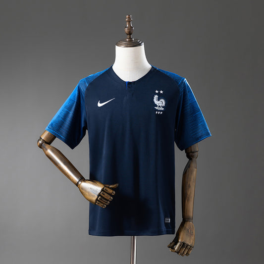 France 2018 Home Retro Jersey detail