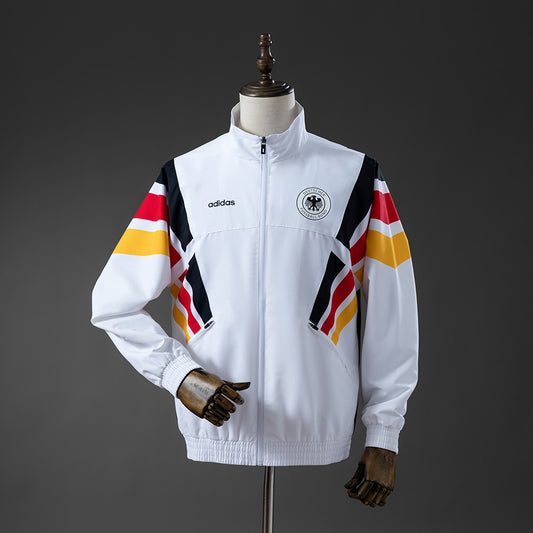 German 1996 Retro Windbreaker - White