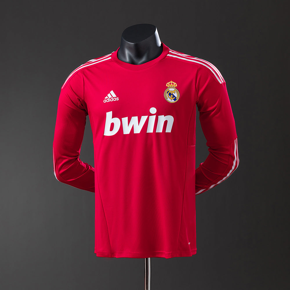 Real Madrid 11-12 Third Away Long Sleeve Player Version Retro Jersey detail