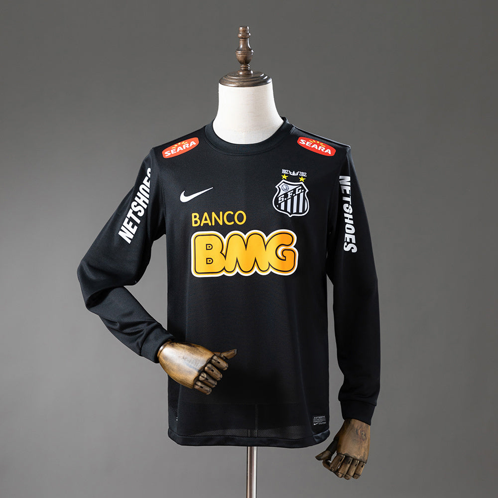 Santos 12-13 Away Long-Sleeve Retro Jersey