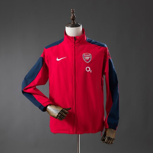 Arsenal 04-05 Windbreaker - Red detail