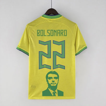2022 Brazil World Cup jersey home detail